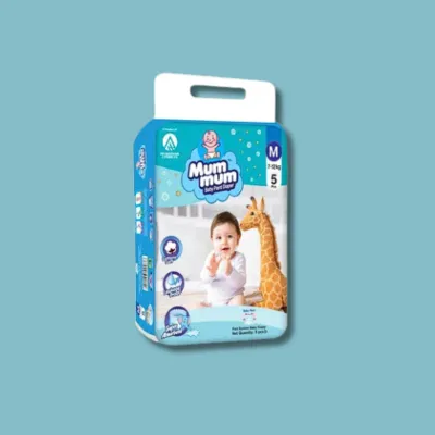 Mum Mum Baby Diaper Pant ( মাম মাম বেবি ডায়পার প্যান্ট ) 7-12 KG